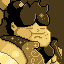 Arabian hero's best friend. icon/pixelart