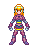Alouette icon/pixelart
