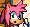 Amy Rose - Sonic Adventure icon/pixelart