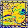 Octopus thinking about MIDIs icon/pixelart