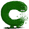 Angry cucumber icon/pixelart