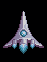 Space Ship icon/pixelart