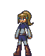 Anne the file thief icon/pixelart