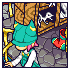 she is a rain bringer icon/pixelart