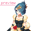 Rose icon/pixelart