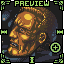 Space Marine Vs. Xenomorph icon/pixelart