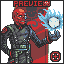 Red Skull icon/pixelart