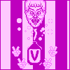 Arnold Schwarzenegger - Alinamin V Energy Drink icon/pixelart