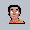 a boy icon/pixelart