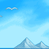 Beach icon/pixelart