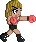 Boxer Girl icon/pixelart