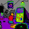 A strange way icon/pixelart