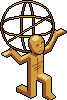 Atlas (SiviCITY) icon/pixelart
