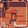 Attic icon/pixelart