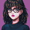 Portrait  icon/pixelart