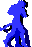 Panther with CV hero Syndrome icon/pixelart