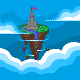 In the clouds icon/pixelart