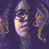 Self-portrait icon/pixelart
