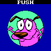 Mockup Time: Master System - Courage the Cowardly Dog I icon/pixelart