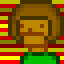 avatar lion icon/pixelart