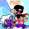 Mockup Time: Megadrive - Steven Universe, Gems of Destiny I icon/pixelart