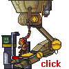 Fear the monkey. Fear technology. icon/pixelart