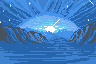North Pole icon/pixelart