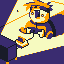 GAME NIGHT icon/pixelart