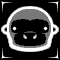 Awesome monkeysmilie icon/pixelart