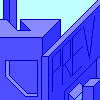 Blue Dilemma icon/pixelart