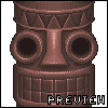 Aztec Totem icon/pixelart