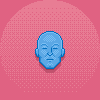 Azulao / Big Blue icon/pixelart