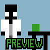 Bad Apple icon/pixelart