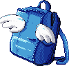 Pixel Daily - Bag icon/pixelart