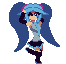 Hatsune Bahia icon/pixelart