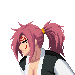 Guilty Gear - Baiken - Idle icon/pixelart