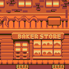 Bakery icon/pixelart