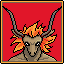 Balance allegory icon/pixelart