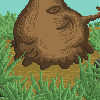 Baobab icon/pixelart