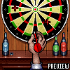 Darts mockup icon/pixelart
