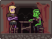 Bar scene icon/pixelart
