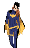 Batgirl X icon/pixelart