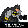 Batman jump icon/pixelart