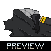 Batman KO icon/pixelart
