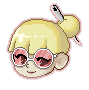 Bubblegum Girl icon/pixelart
