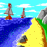 EGA Beach icon/pixelart