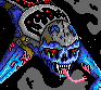 Beast in the dark icon/pixelart