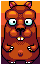 Beaver icon/pixelart