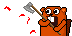 beaver berserk icon/pixelart