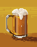 Pixel Beer icon/pixelart